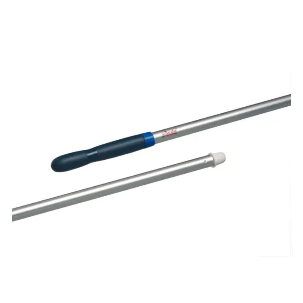 Vileda Alu-Besenstiel Clip blau - 150 cm | Packung (1 Stück)