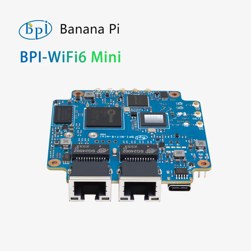 Banana Pi BPI-WIFI6 Mini router | Dvoupásmové Wi-Fi 6 | 3Gbps