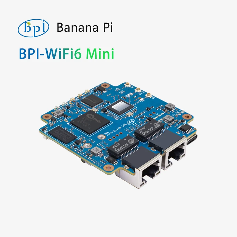 Banana Pi BPI-WIFI6 Mini router | Dvoupásmové Wi-Fi 6 | 3Gbps