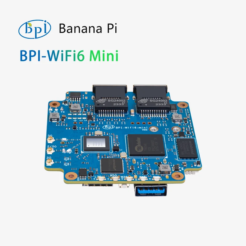 Banana Pi BPI-WIFI6 Mini router | Dvoupásmové Wi-Fi 6 | 3Gbps