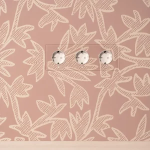 Kew Triple 3x Schuko Type F Socket - Výrazný | White