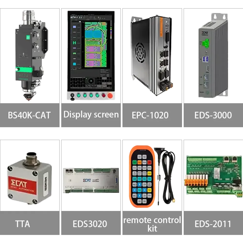 Systém CNC pro laserové řezání s vysokým výkonem XC6000 Flat Raytools