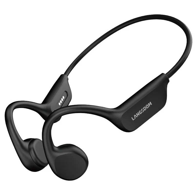Langsdom BE17 vodotěsná Bluetooth sluchátka s kostní vedením (černá)
