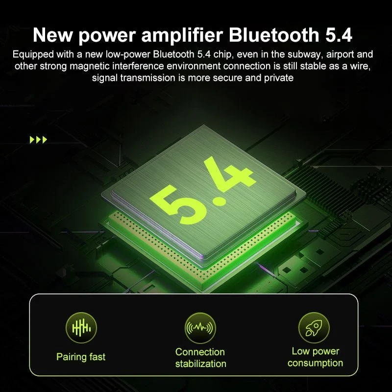 Langsdom BE17 vodotěsná Bluetooth sluchátka s kostní vedením (černá)