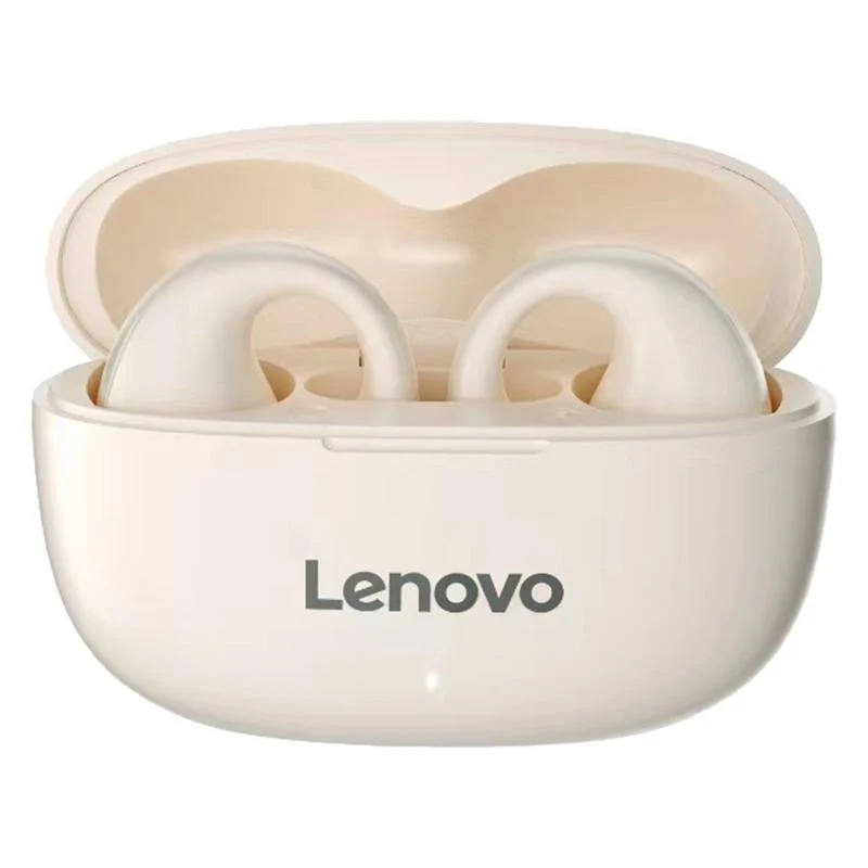 Lenovo TC3403 otevřená sluchátka TWS s klipem na ucho ENC Bluetooth 5.3 (bílá)