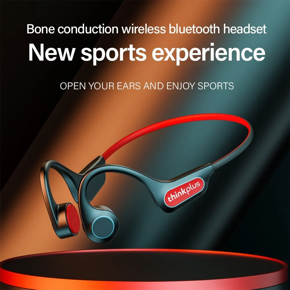 Lenovo X3Pro sluchátka na kostní vedení Bluetooth (bílá)