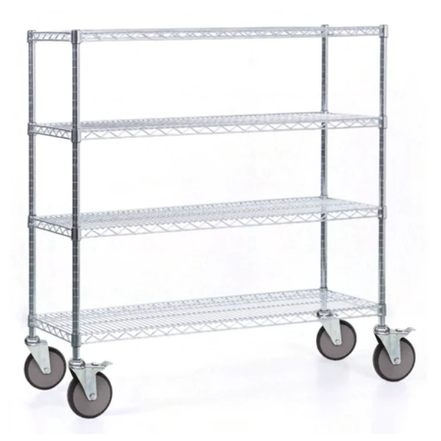 Novocal shelves Material: precision steel, nickel -plated and high -gloss shiny metal -plated 4 corner posts 4 g | Pack (1...