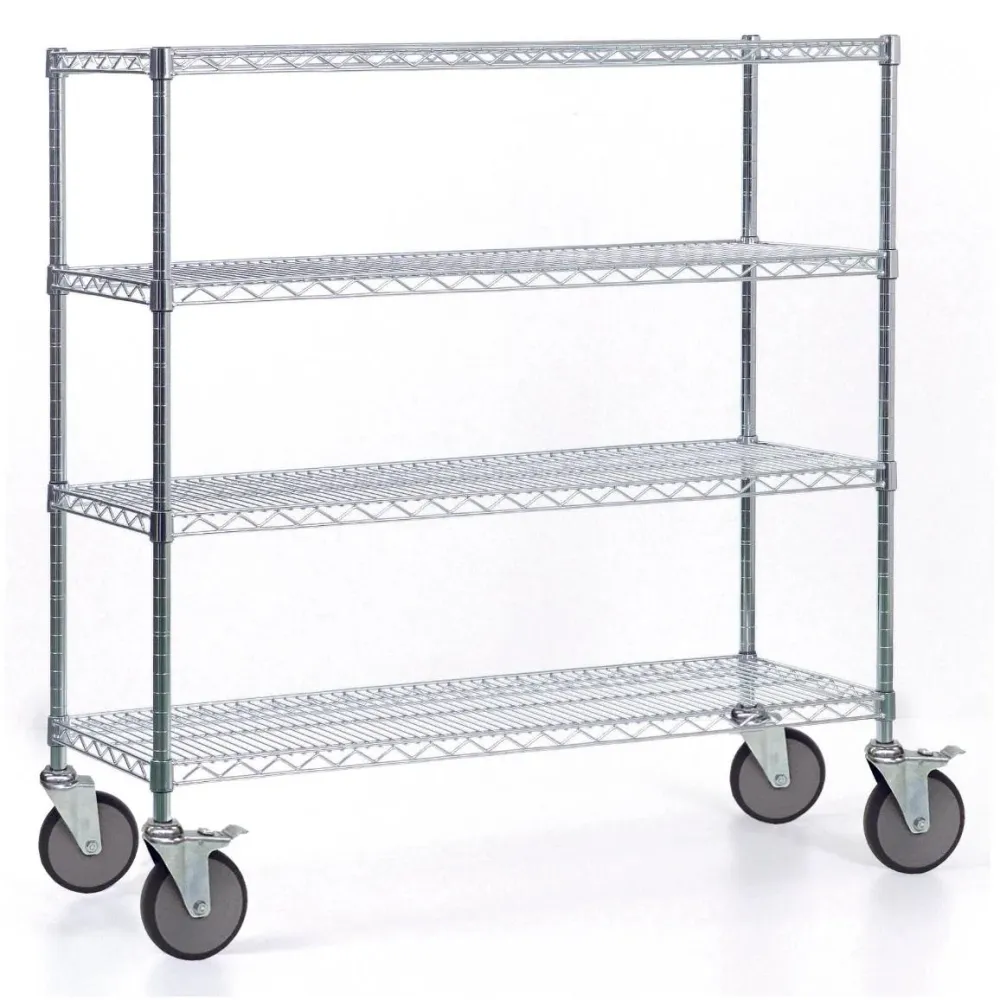 Novocal shelves Material: precision steel, nickel -plated and high -gloss shiny metal -plated 4 corner posts 4 g | Pack (1...