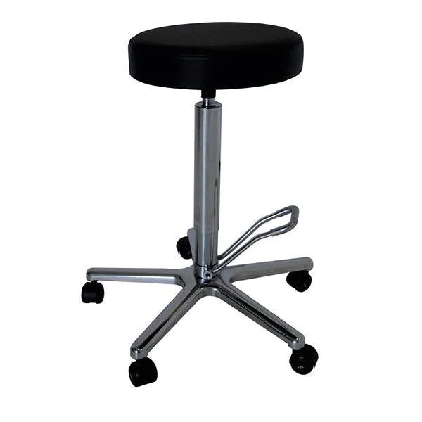 Novocal OP stool carriage structure made stainless steel 5-fold foot cross made die-cast aluminium | Pack (1 piece)