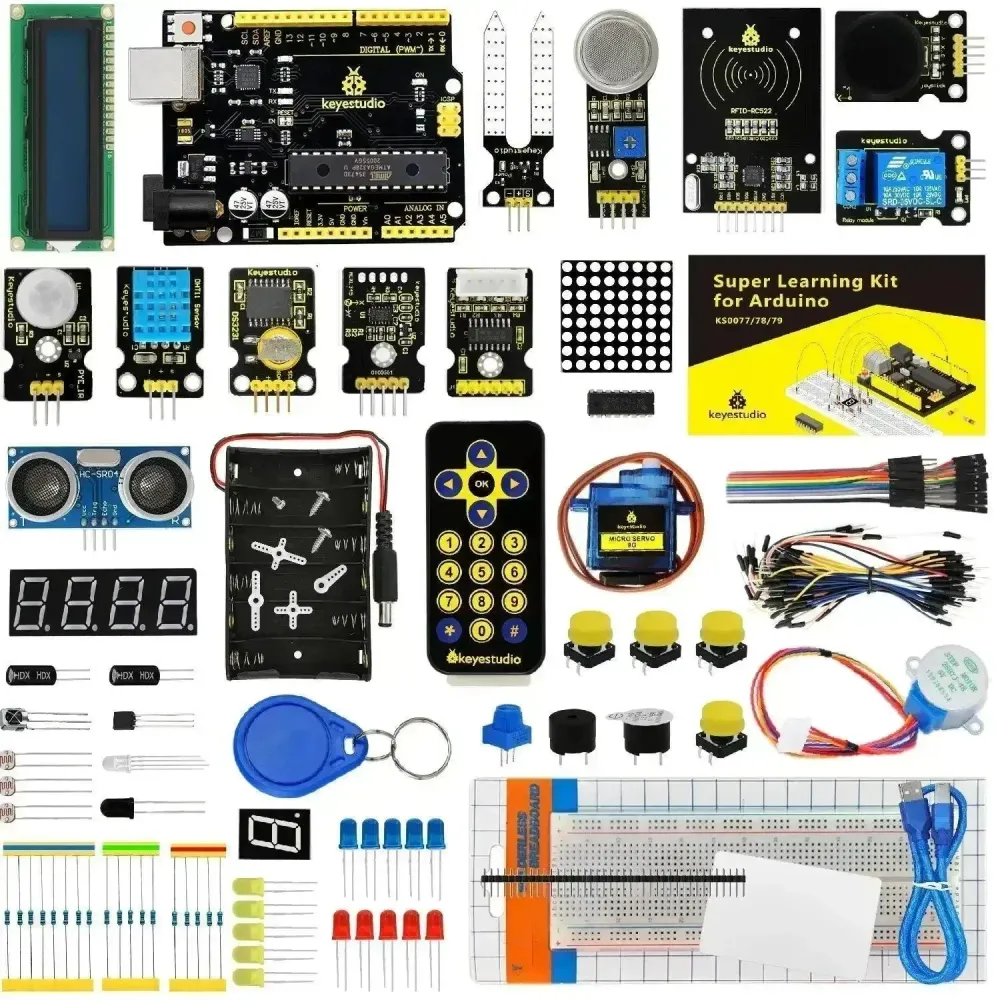 Výuková sada KeyeStudio Super Starter pro Arduino s deskou UNO R3