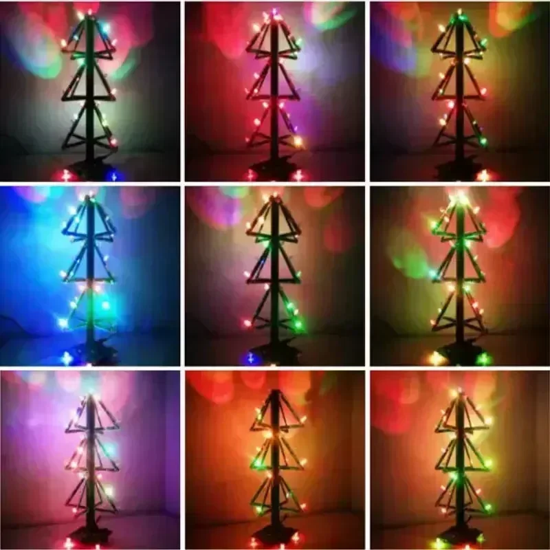 Sada pro vlastní výrobu vánočního stromku EQKIT Light and Music