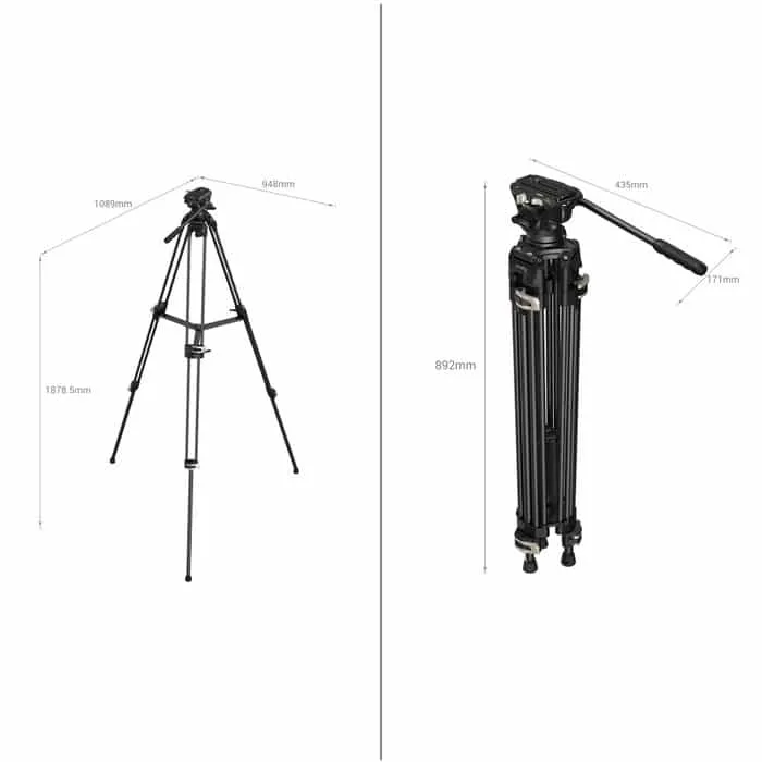 Heavy-Duty Fluidová hlava stativu AD-01 SmallRig 3751B