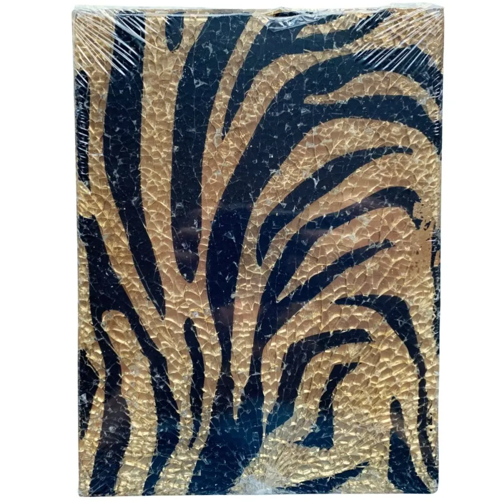 Bezpečnostní sklo Zebra Černá/Zlatá