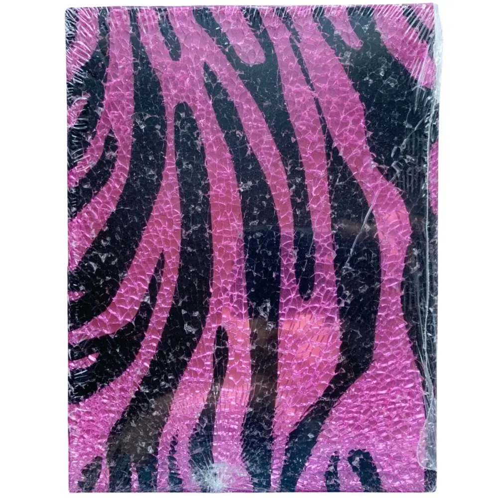 Bezpečnostní sklo Zebra Lila/Černá
