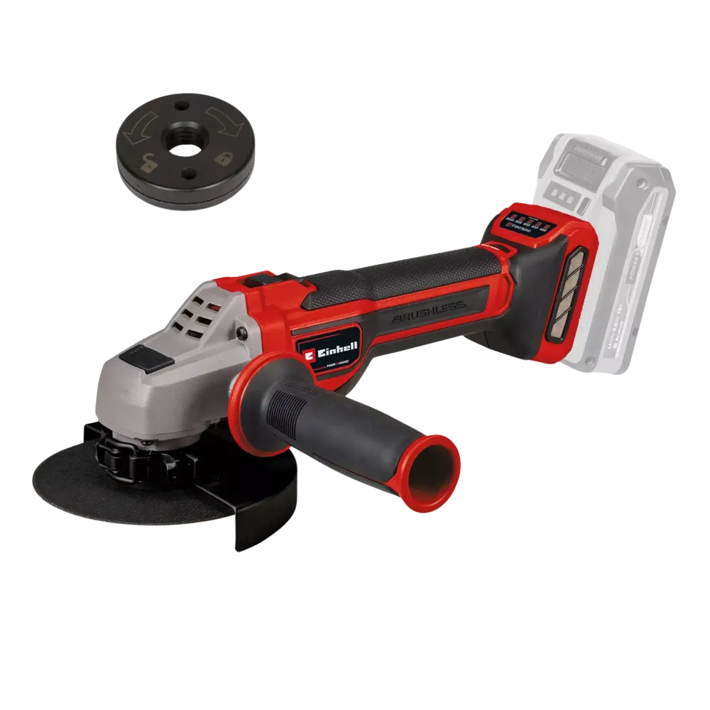 EINHELL Professional Akumulátorová úhlová bruska TP-AG 18/125 CE Q Li-Solo