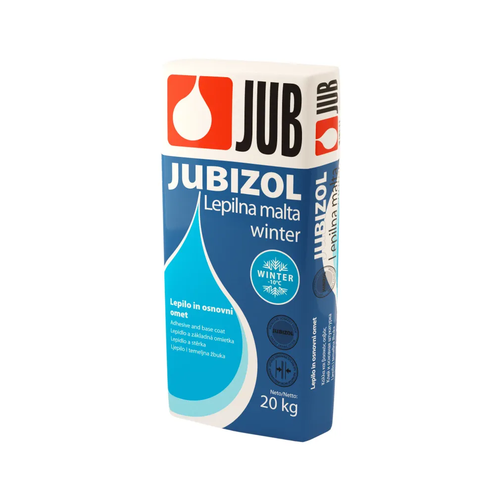 JUB JUBIZOL Lepicí malta winter lepidlo základní omítka pro polystyren minerální vatu