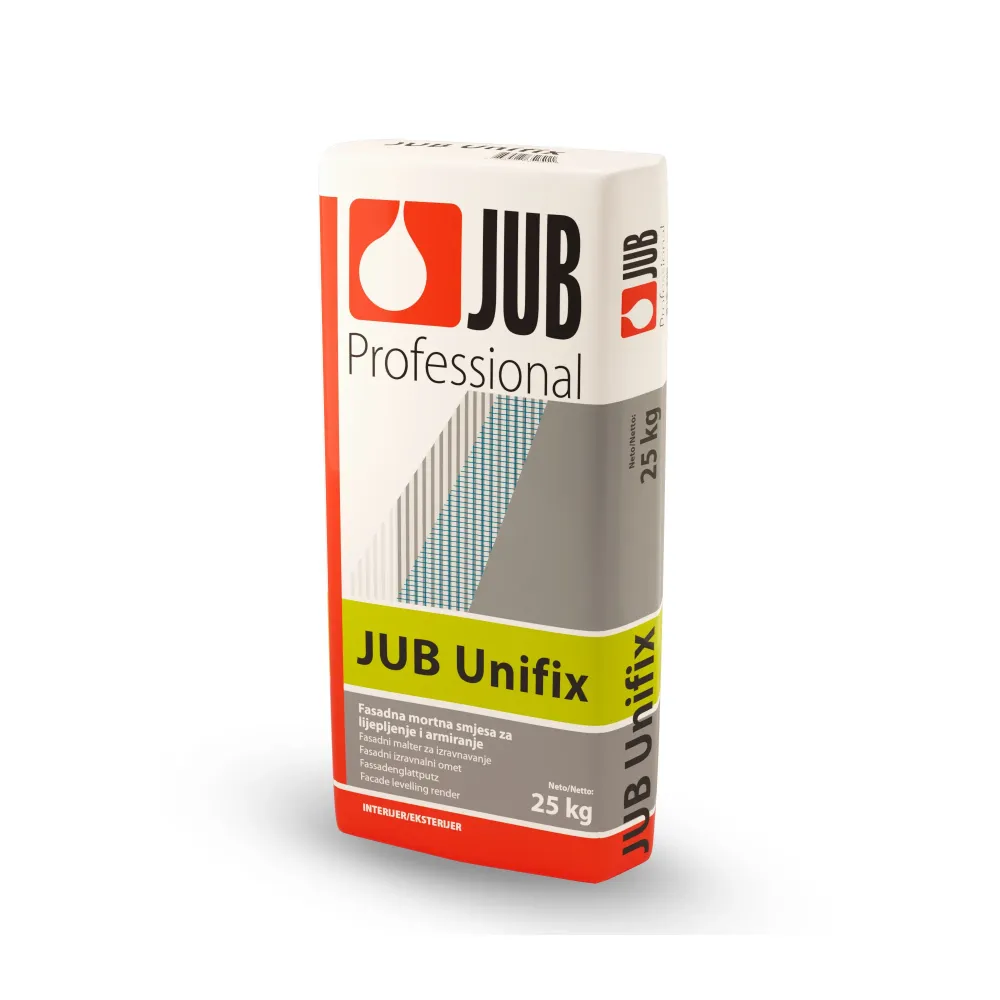JUB Unifix cementové lepidlo fasádní vyrovnávací omítka na polystyren