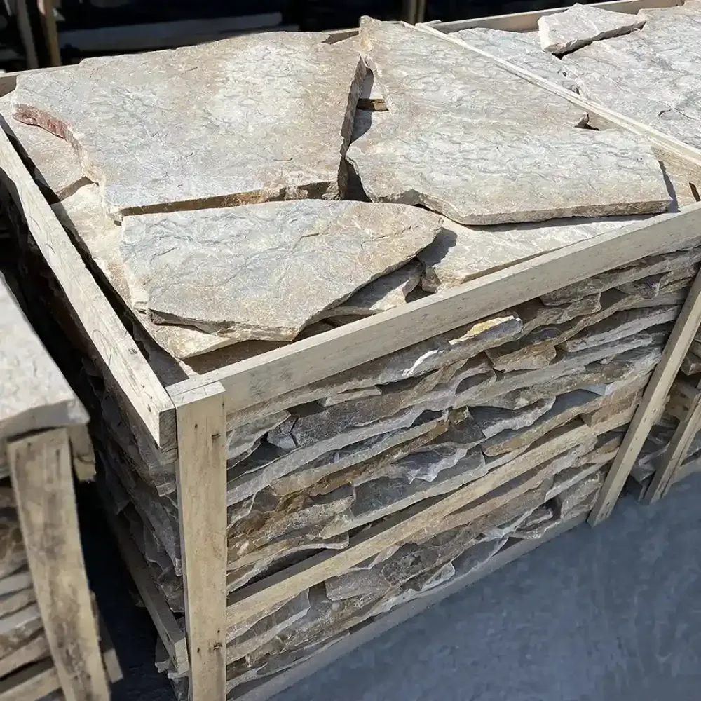 50 m² Kvarcit polygonální desky Clara 2-3 cm za 56 €/m² bez nákladů na dopravu