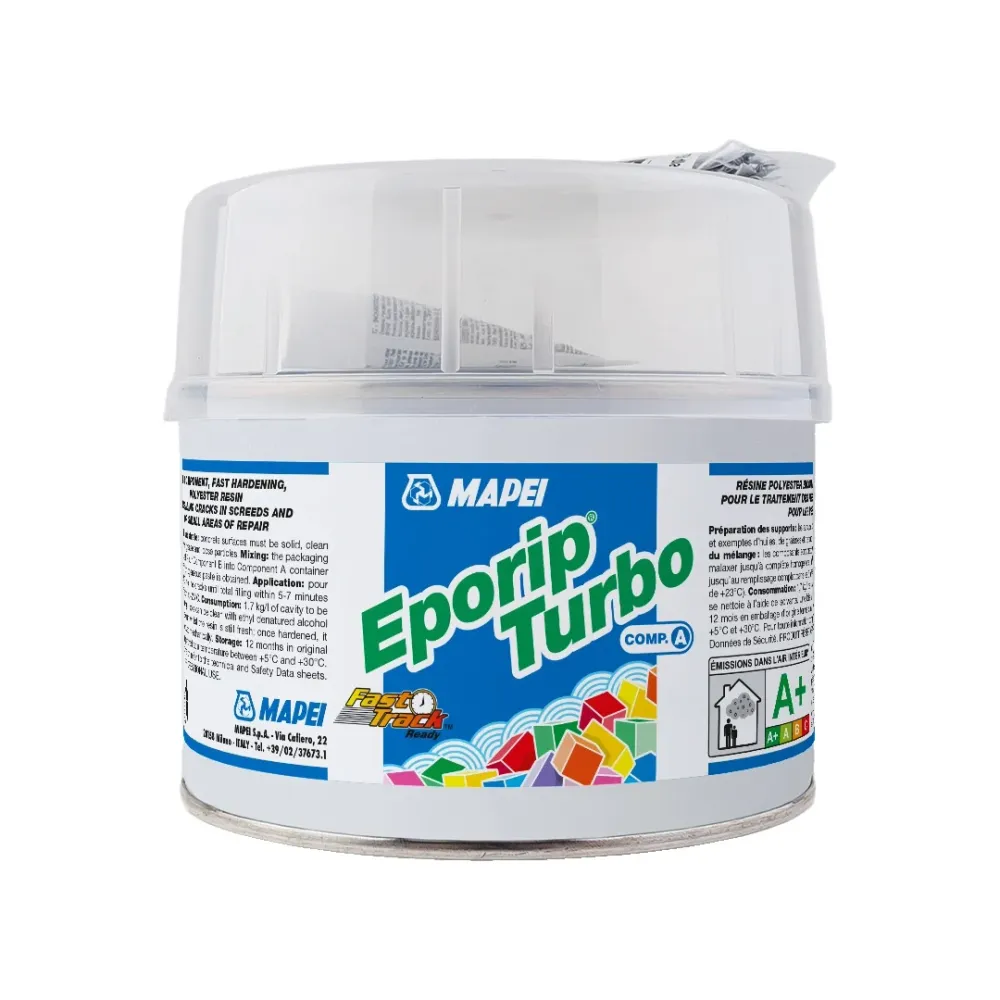 MAPEI Eporip Turbo + B dvousložková polyesterová pryskyřice pro utěsnění trhlin