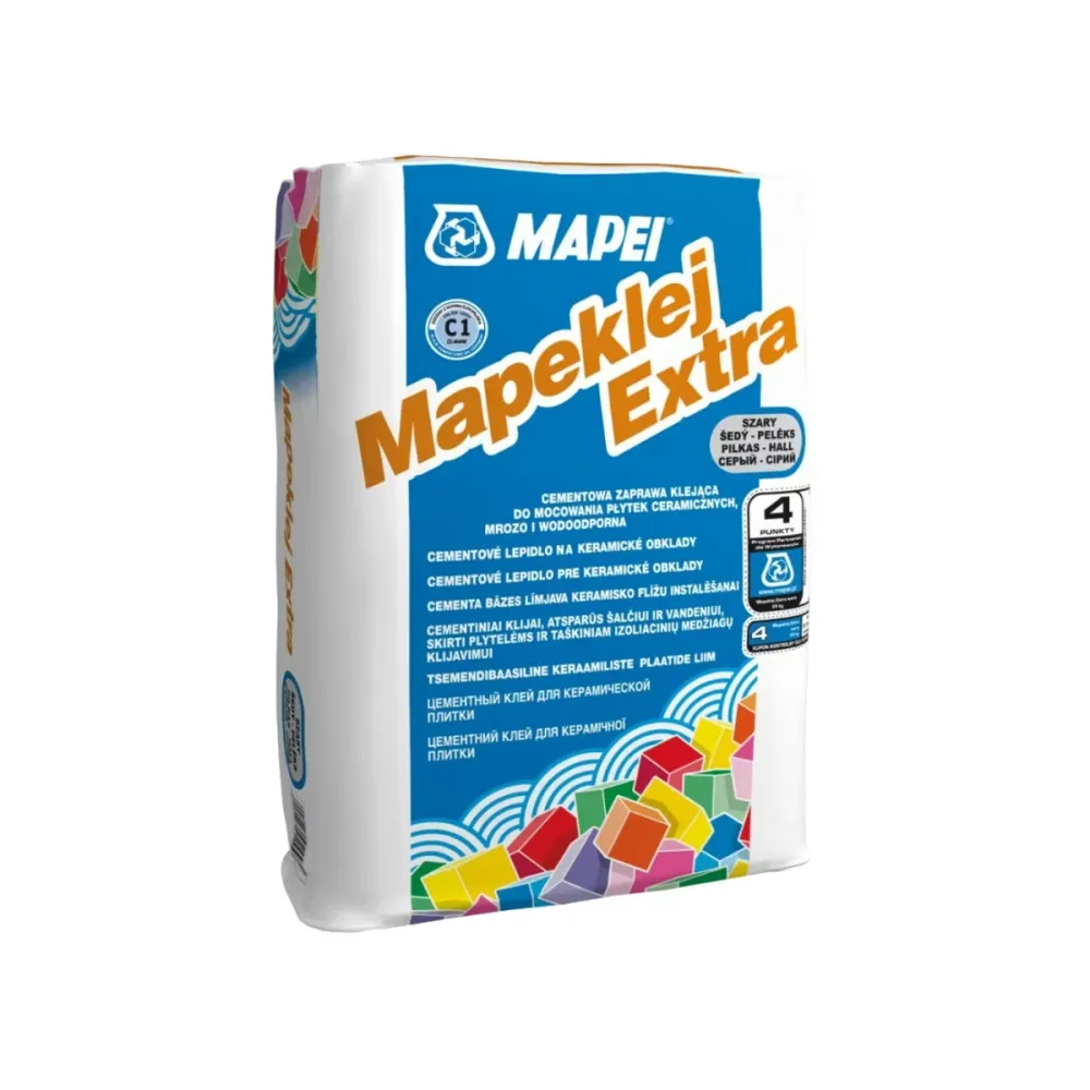 MAPEI Mapeklej Extra mrazuvzdorné cementové lepidlo na obklady dlaž