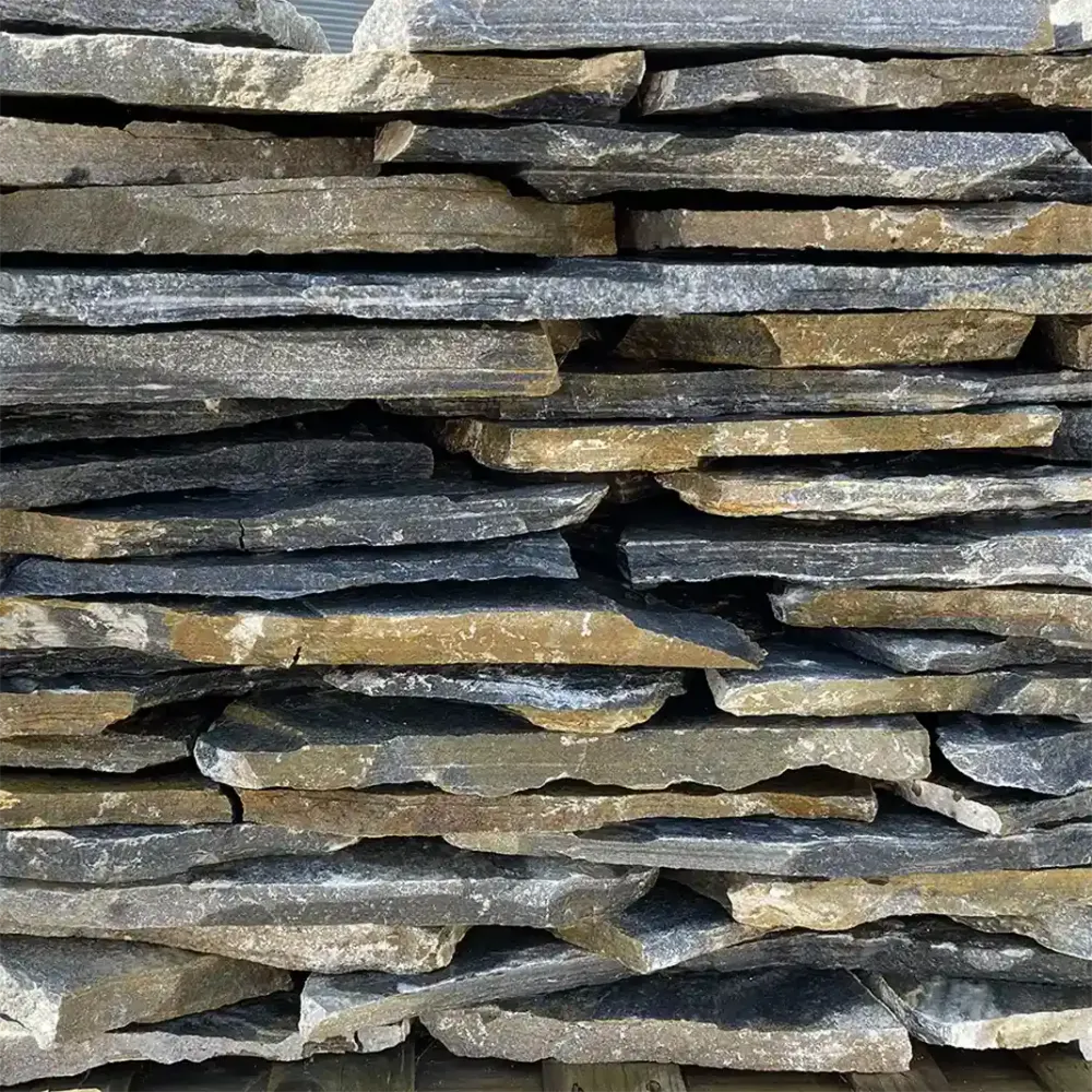 5 m² polygonální desky kvarcit Deep Sea 4-6 cm za 101 €/m² doprava zdarma