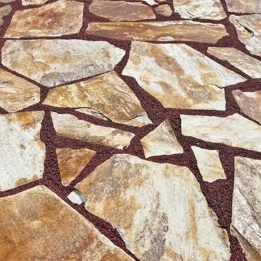 20 m² přírodní desky z křemence Violet 2-3 cm za 45 €/m² doprava zdarma - ZBYTKY SKLADU