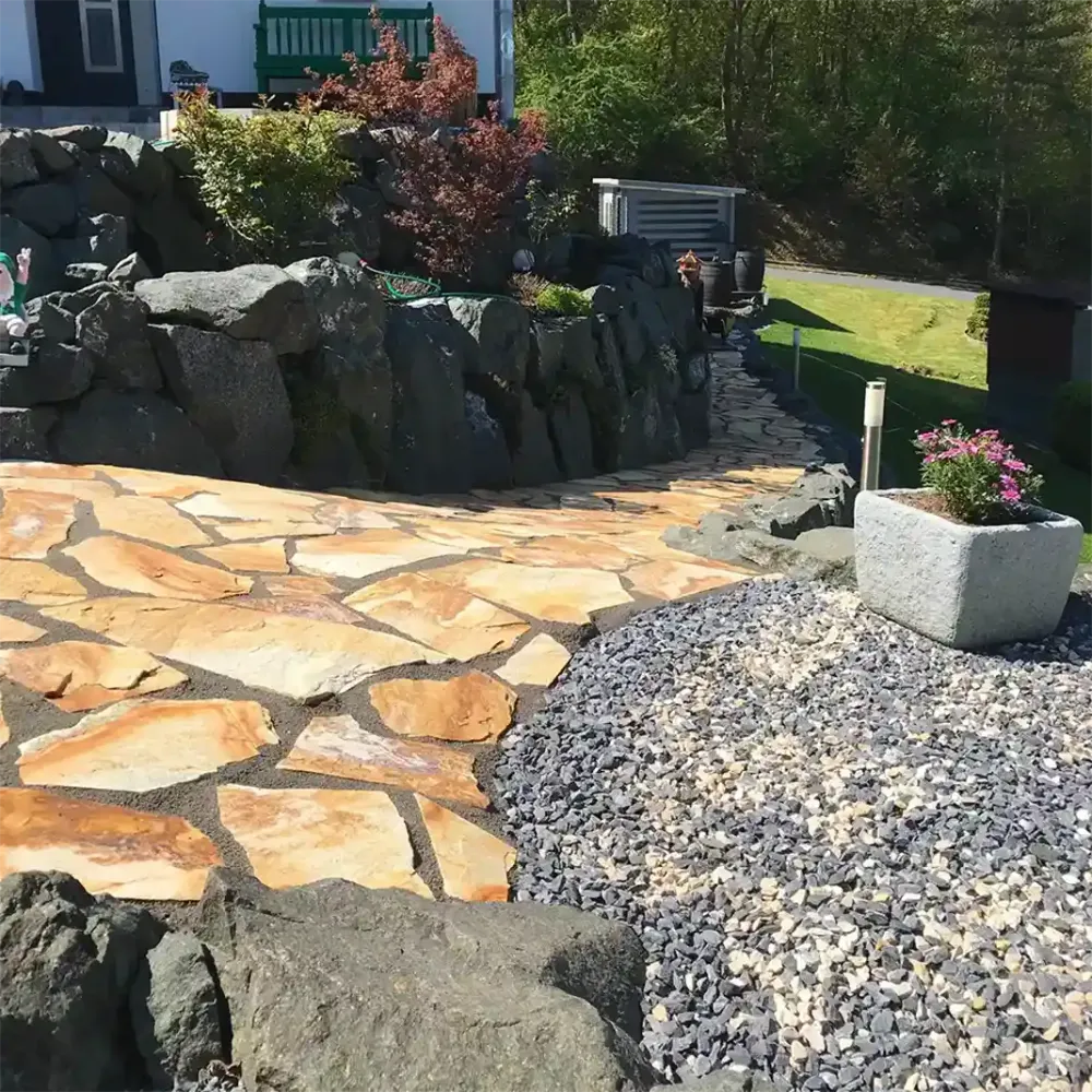 20 m² přírodní desky z křemence Violet 2-3 cm za 45 €/m² doprava zdarma - ZBYTKY SKLADU