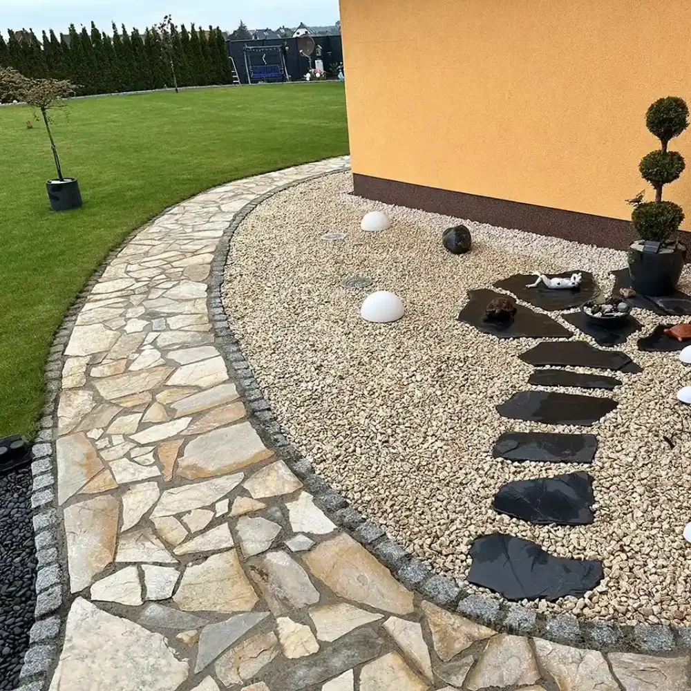 Quarzit polygonální dlaždice Clara