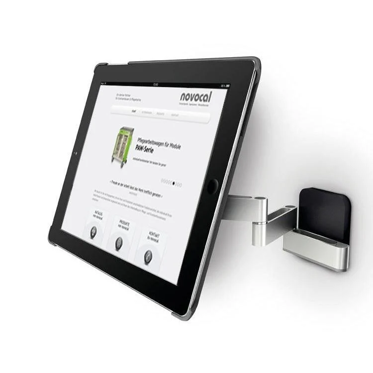 Novocal iPad uchwyt iPad Uchwyt iPad wariant 1 dla tabletek od 7-12 cala obrotu do 180 ° | Pakiet (1 sztuk)