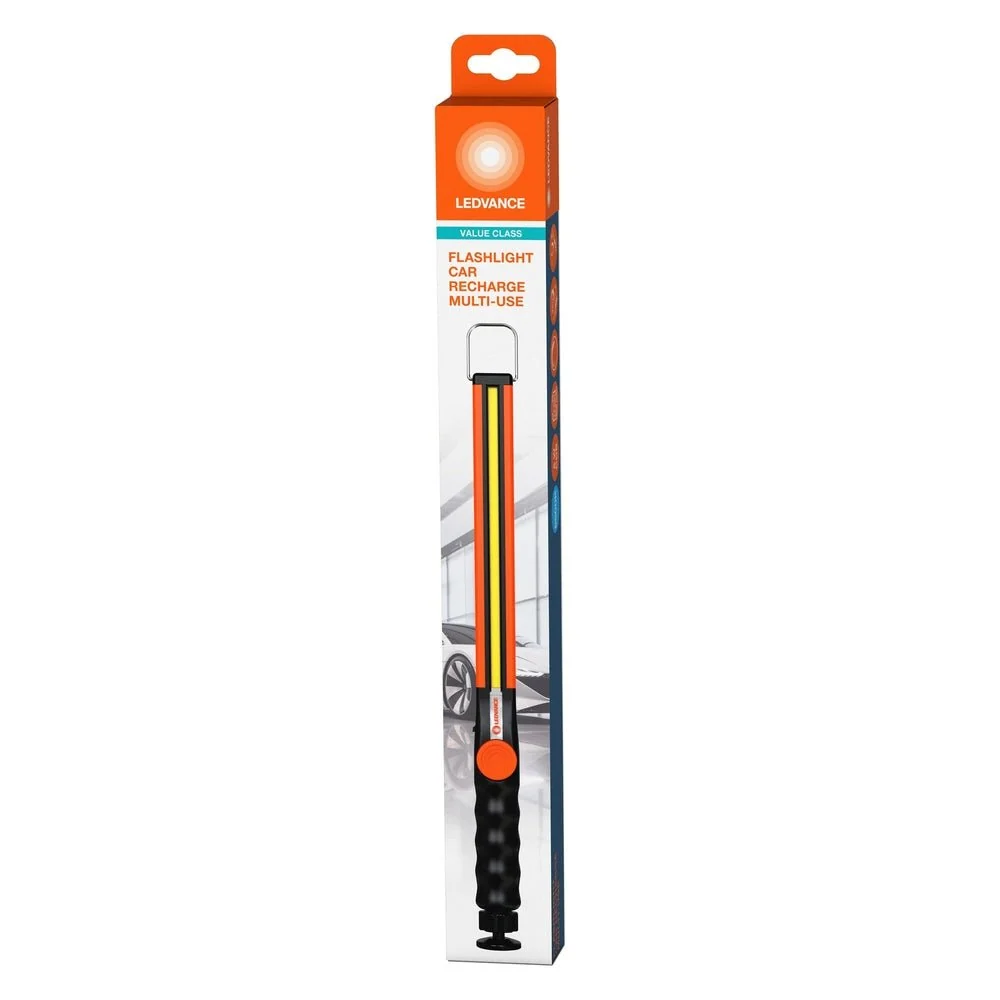 Dobíjecí venkovní LED svítilna do auta FLASHLIGHT, studená bílá