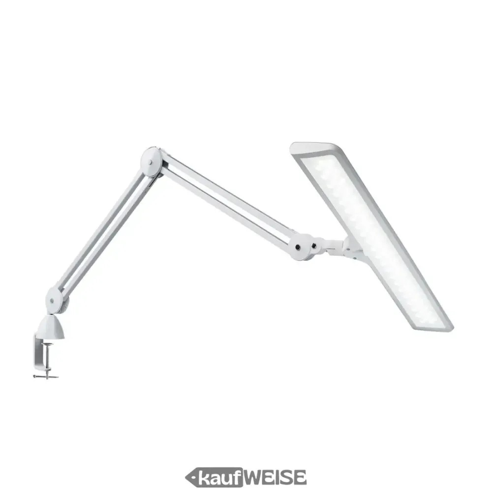 LED pracovní světlo stolní lampa – stmívatelné jasné | Pružné rameno | E35500 Luminos Denní světlo