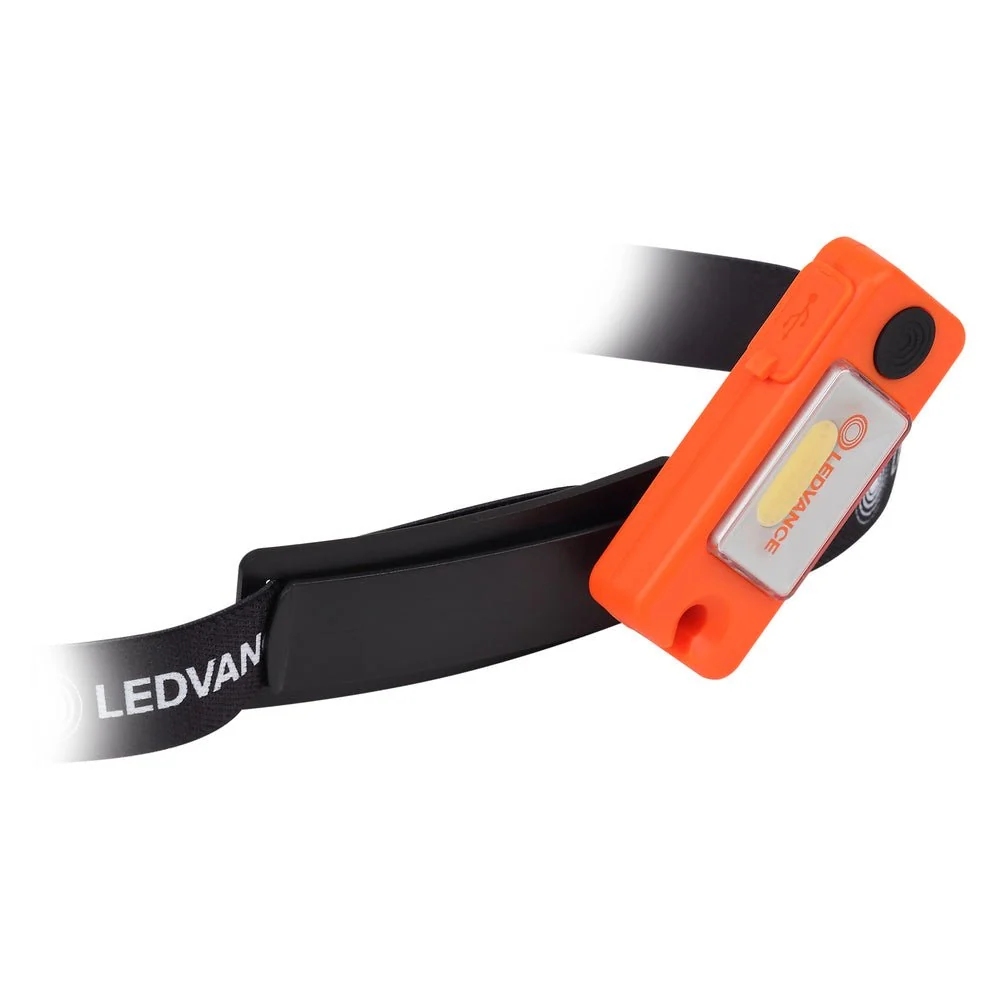 LED venkovní dobíjecí čelovka RECHARGE, studená bílá