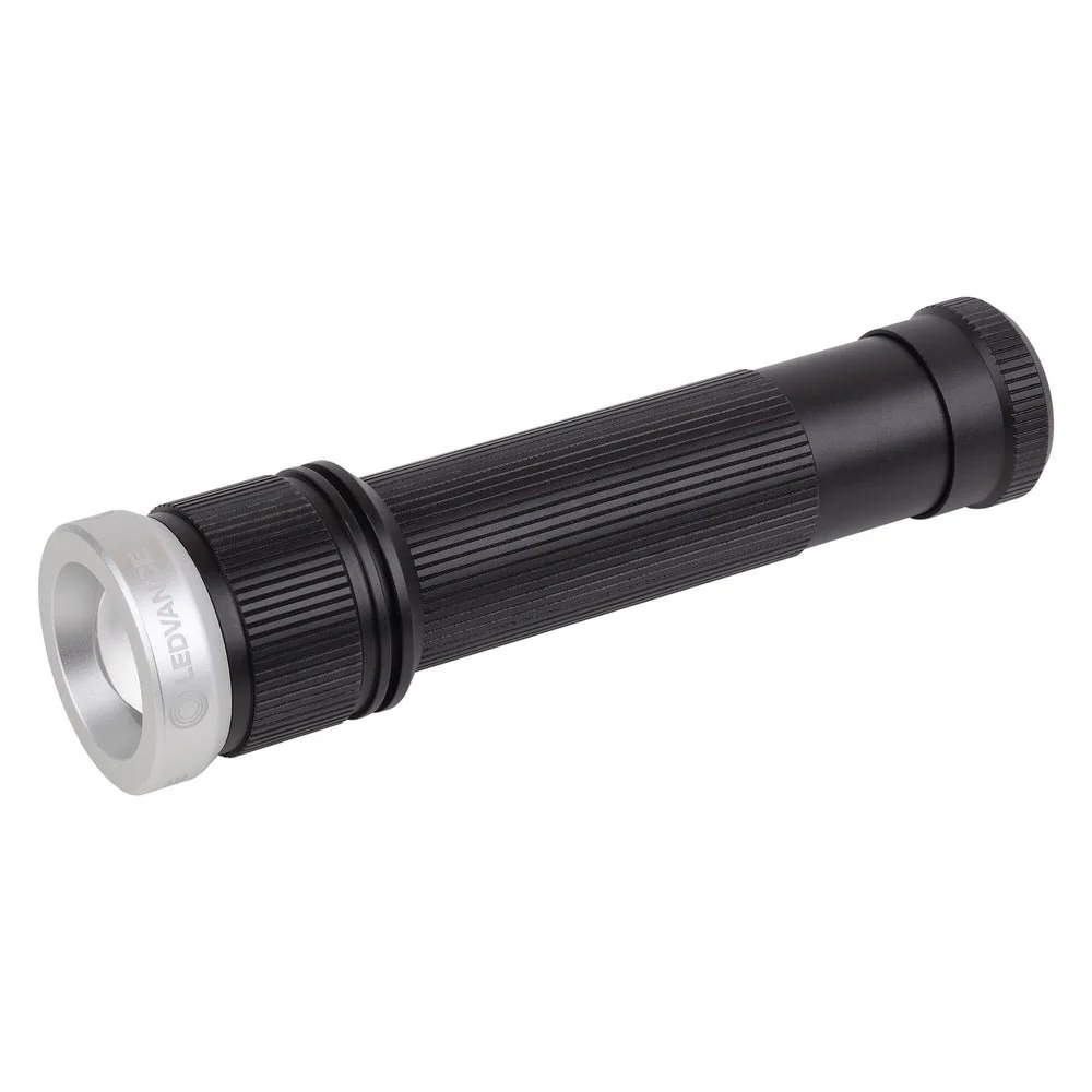 Taktická LED svítilna na baterky IP65 FLASHLIGHT, studená bílá