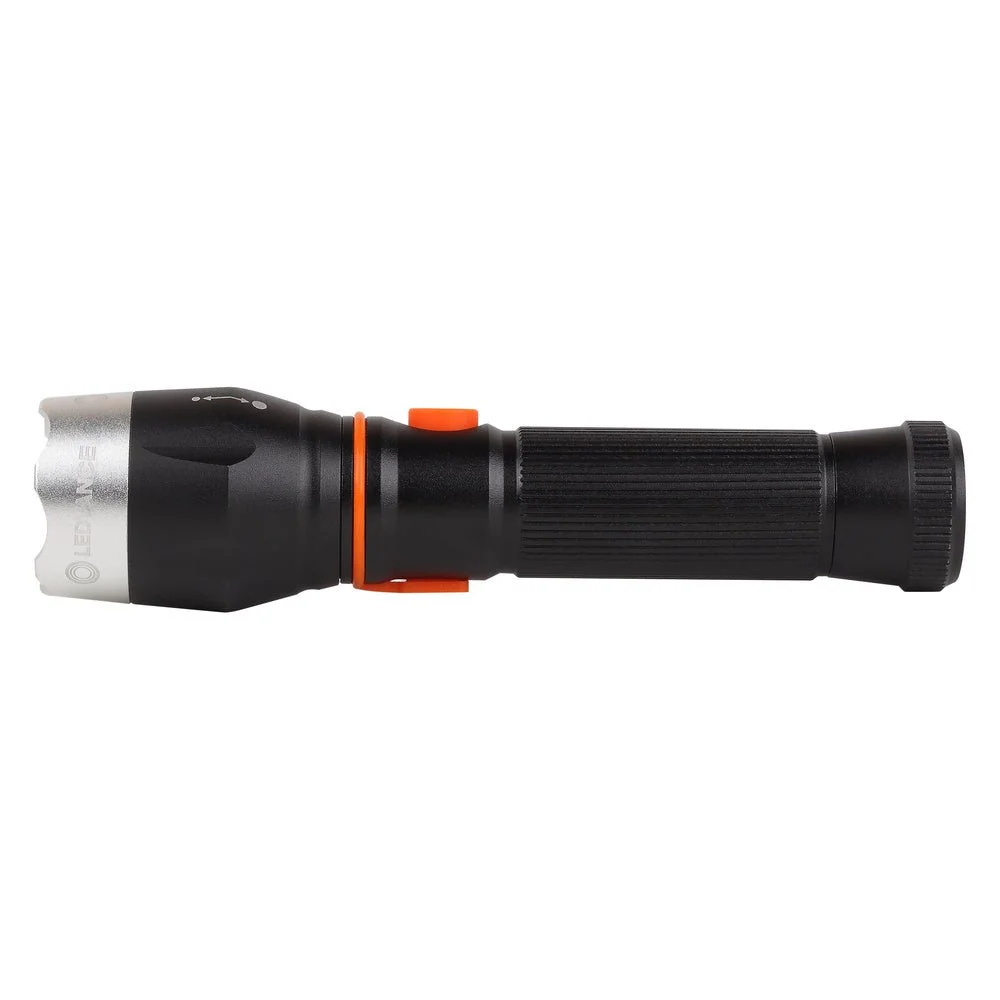 Taktická LED svítilna dobíjecí 3.2W FLASHLIGHT, studená bílá