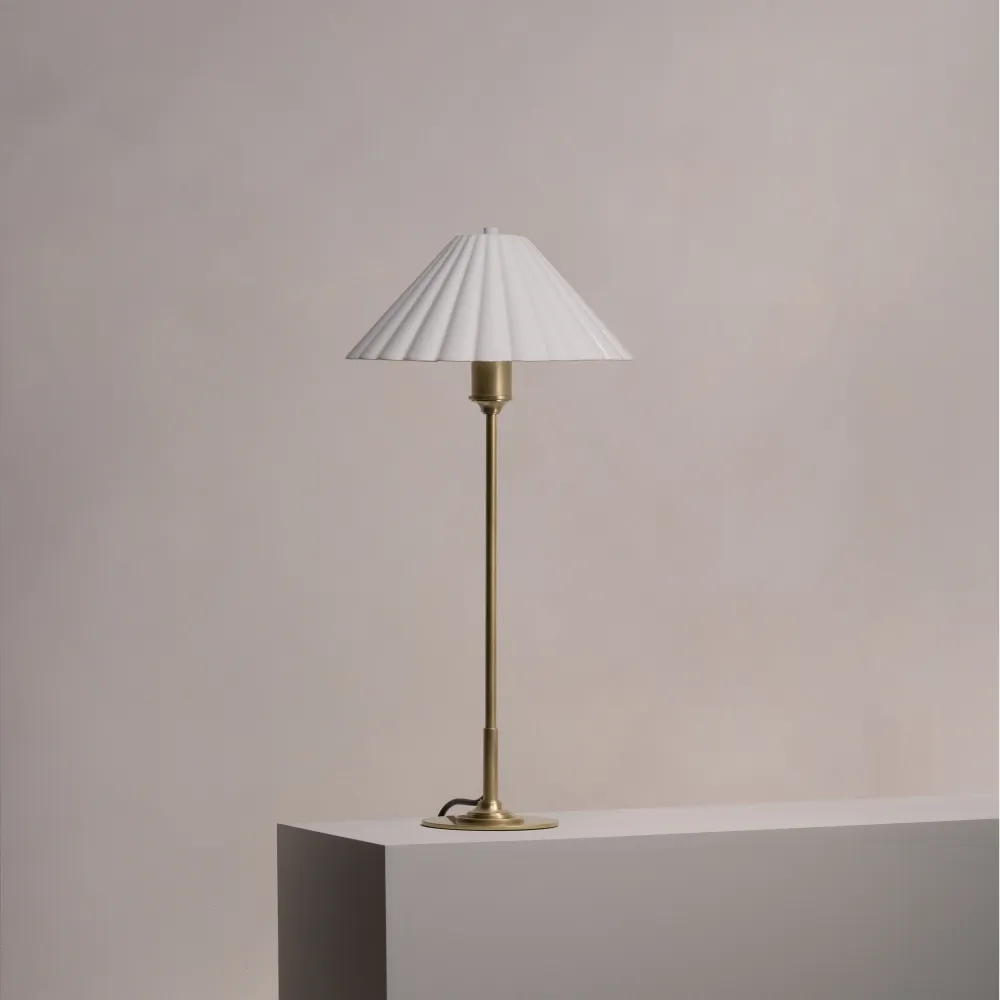 Cotswold Medium Table Lamp Fine Porcelain - Antique Zlatý kov