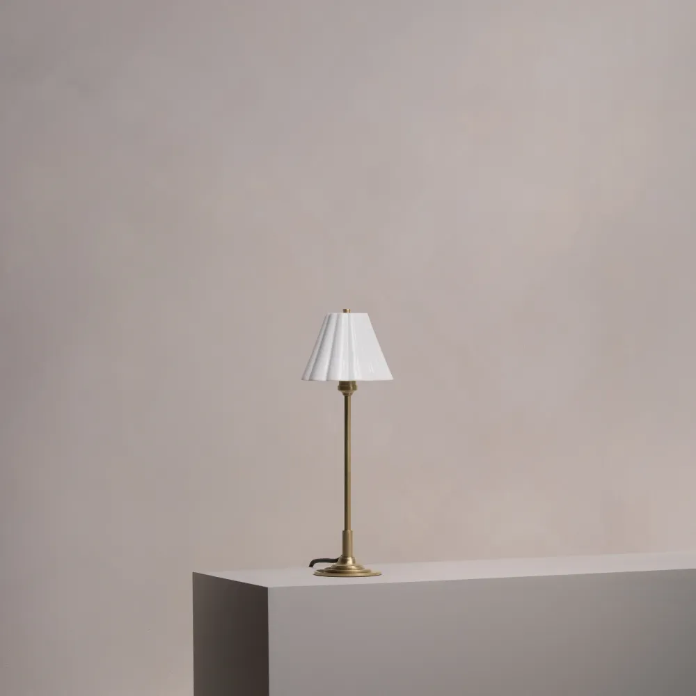 Cotswold Small Table Lamp Fine Porcelain - Antique Zlatý kov