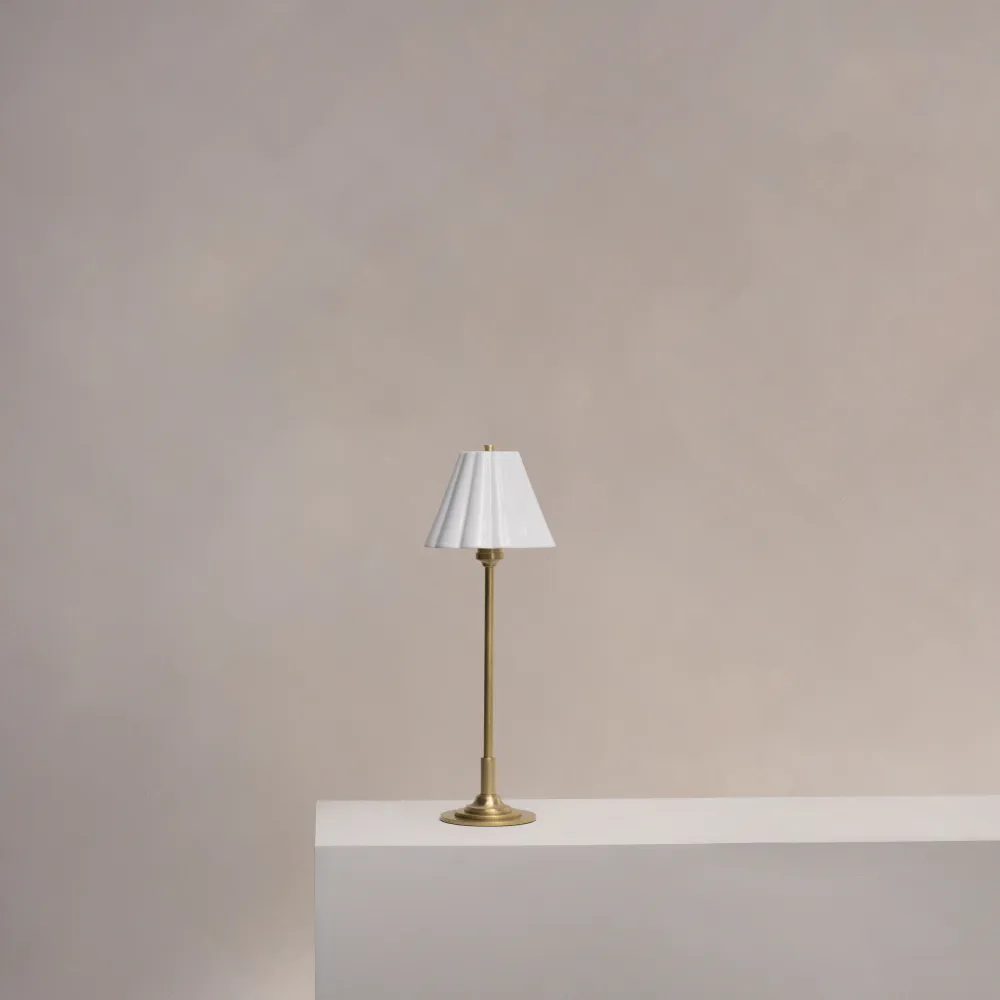 Cotswold Small Table Lamp Fine Porcelain - Antique Zlatý kov