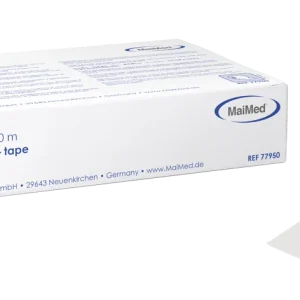 MaiMed-tape 3,8cm x 10m Heftpflaster aus 100% BW, zu 6 St./Box | Box (6 Stück)