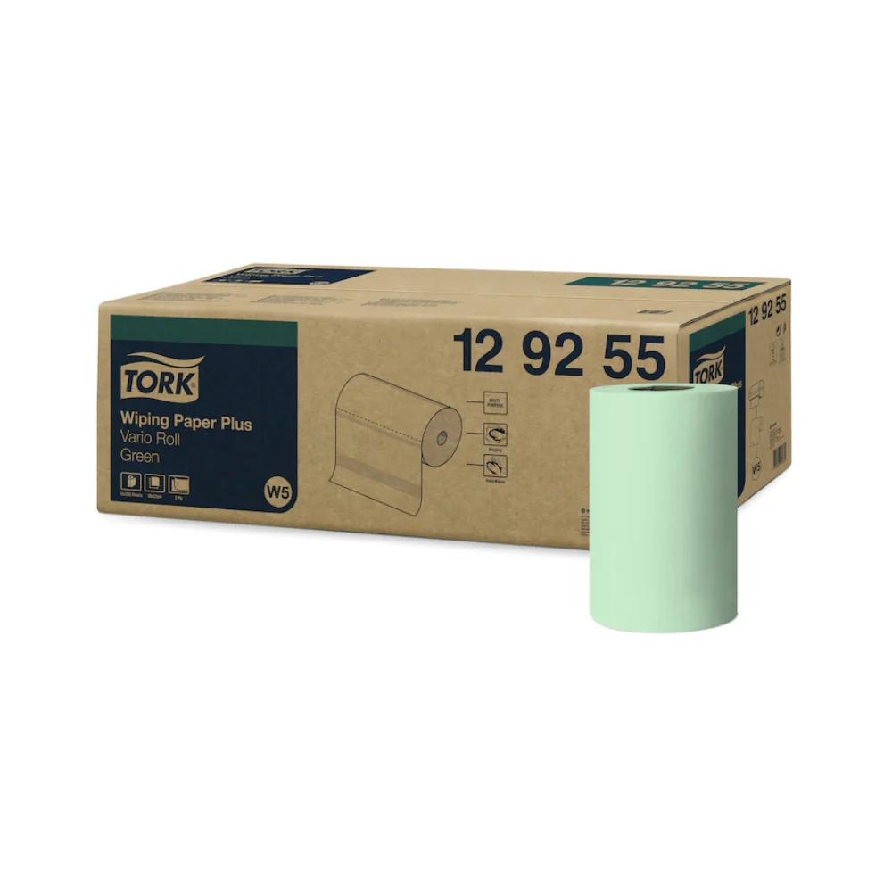 Tork 129255 Starke Mehrzweck-Papierwischtücher Sophisticated W5 2-lagig | Karton (10 Rollen)