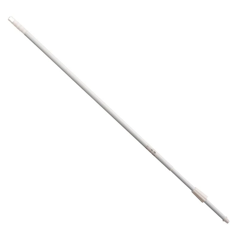 Alç telescópica, tubo de ço, branco fora. 22000mm, fora de Ø 25/11mm