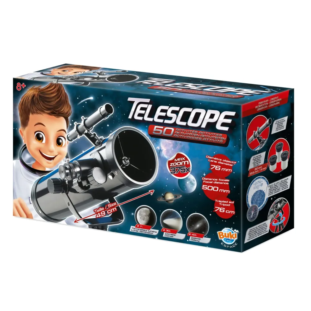 Zrcadlový dalekohled – 50 experimentů