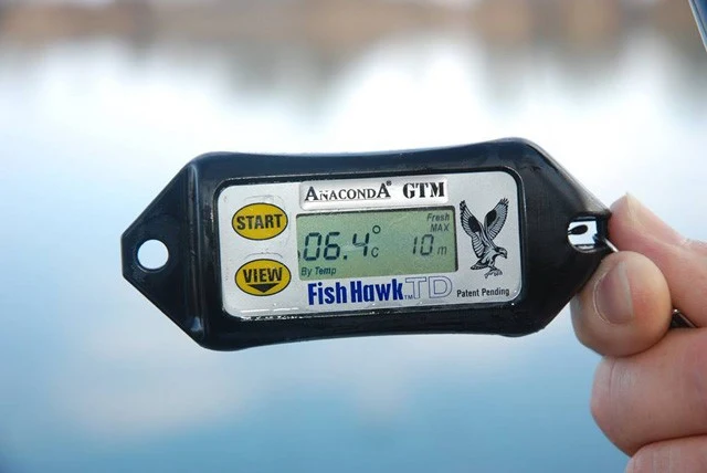 Fish Hawk GTM - Knife teploty hloubky