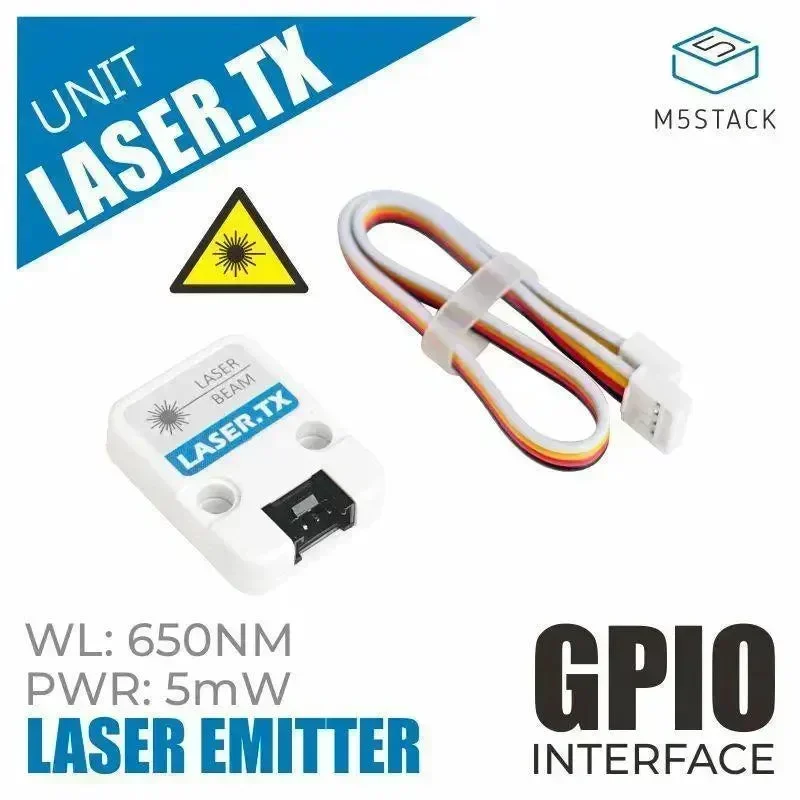 M5Stack Laser.Tx - laserová vysílací jednotka