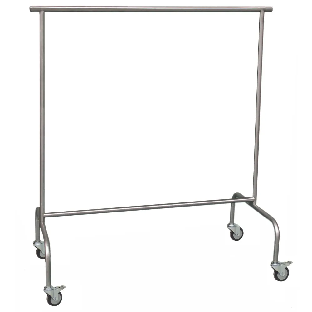 Novocal Mangelbock Material: Edelstahl 4 Leichtlauflenkrollen Ø 75 mm, davon 2 mit Stopp Gesamta | Packung (1 Stück)