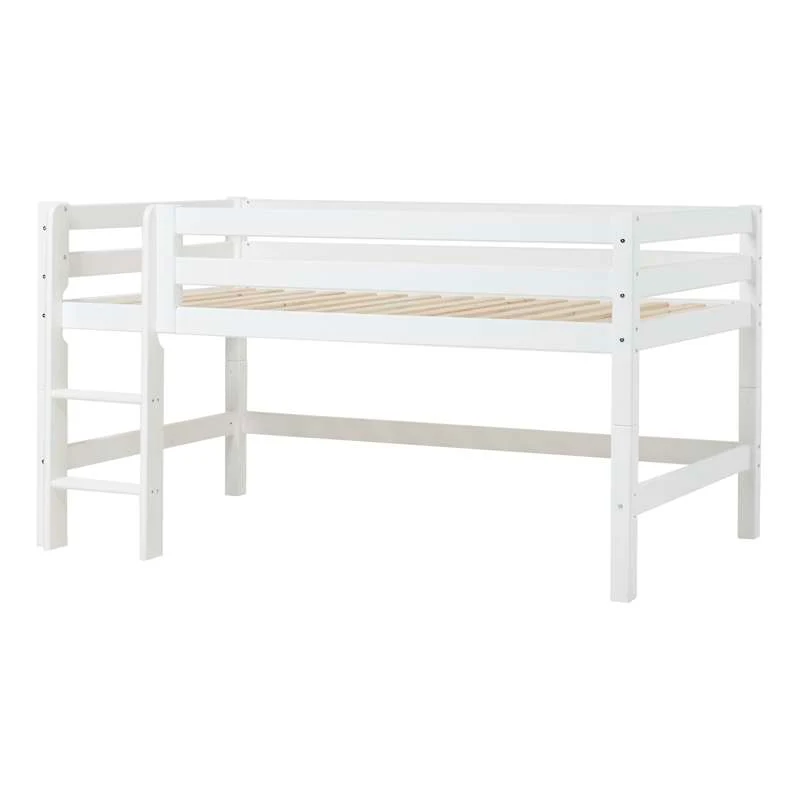 Hoppekids ECO Luxury - Halvhøj Modul - 120x200 cm. - Hvid