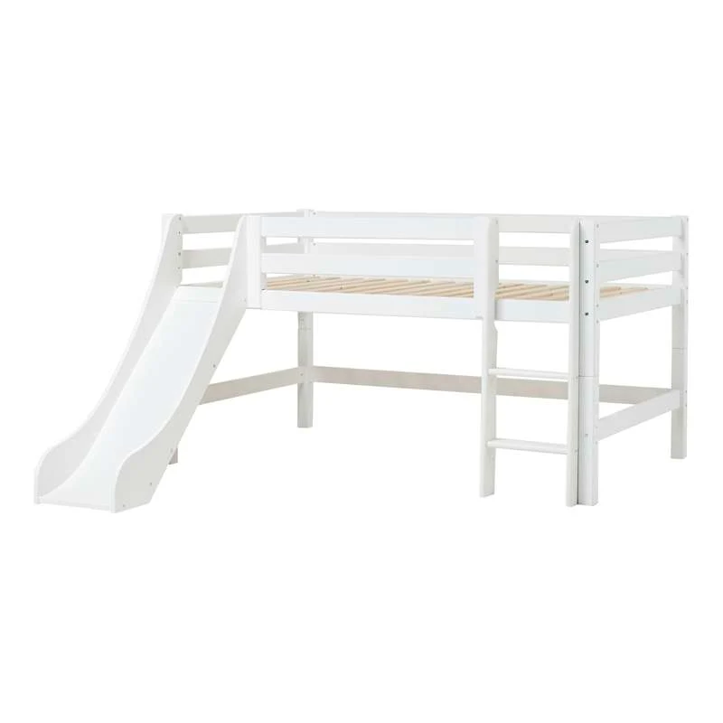 Hoppekids ECO Luxury - Halvhøj Modul - 120x200 cm. - Hvid