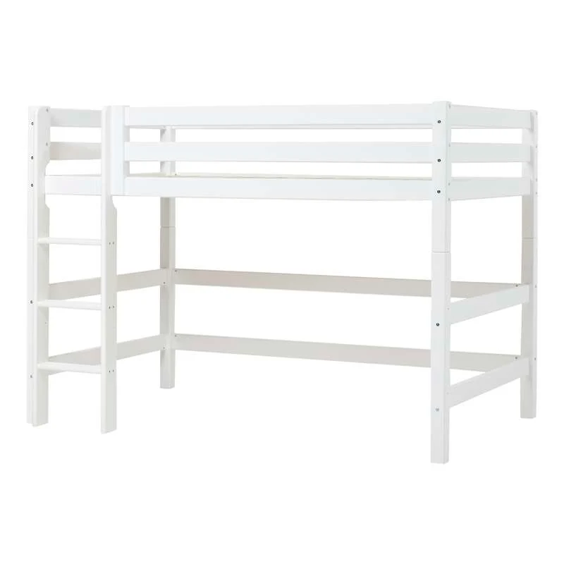 Hoppekids ECO Luxury - Mellemhøj Modul - 120x200 cm. - Hvid