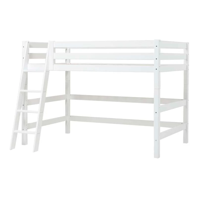 Hoppekids ECO Luxury - Mellemhøj Modul - 120x200 cm. - Hvid
