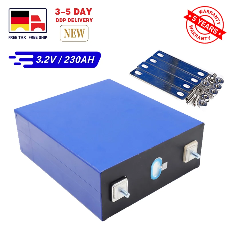 CALB LF230 LiFePO4 baterie 3,2V 230Ah zbrusu nová třída s QR kódem