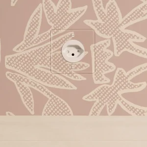 Kew Single Swiss Type J Socket - Průhledný | White